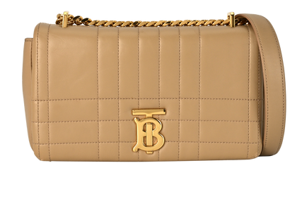 Small Lola, &pound;495, Handbags, Beige, Leather, Front view